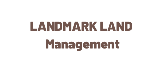 Landmark land management logo